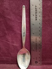 Sterling Towle CONTOUR ROUND BOWL DESSERT OR OVAL SOUP SPOON  7" 50g No Monogram