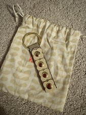 Orla Kiely Keyring Brand New