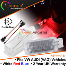 For AUDI 2x White Red Blue 18