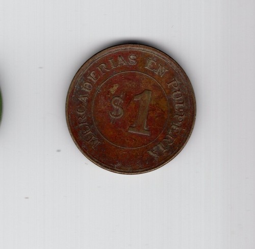Chile trade token saltpeter - $1,