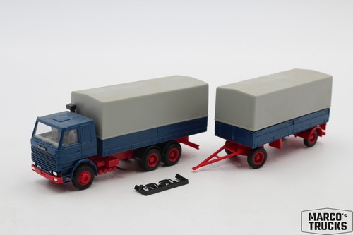 Herpa scania 142m - scania, curtainside
