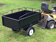 GARDEN TRAILER  - 350kg Tipping Lawn Mower 