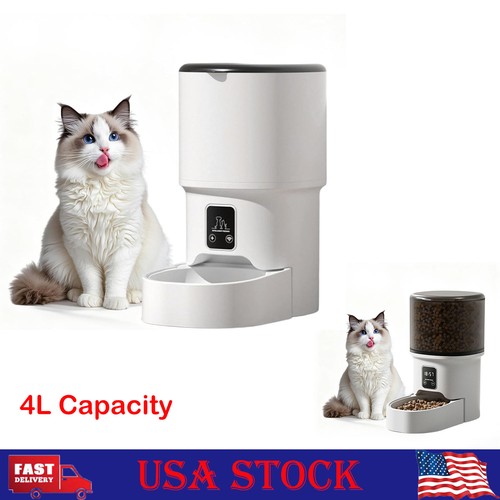 Automatic pet feeder for - 4l,