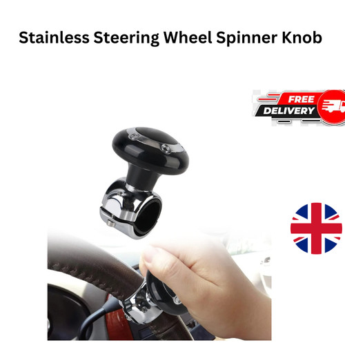 Stainless steering wheel - stainless,