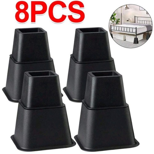 Heavy duty bed chair risers - 8",
