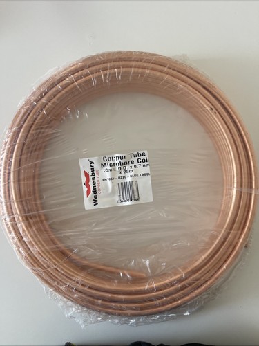 25m wednesbury copper tube - copper,
