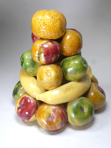 Majolica ceramic study - majolica,