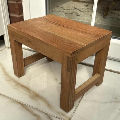 Small stool seat wooden x - wooden-h, 26