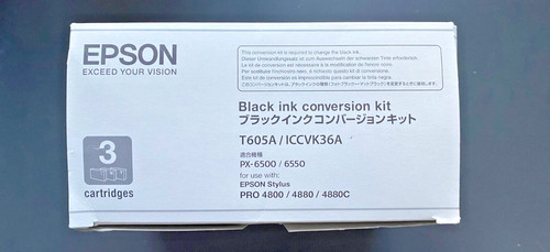 Genuine epson black conversion - genuine,