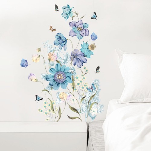 Flower removable wall - flower,