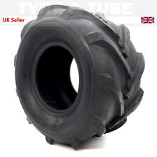 18x9.50-8 Tyre Chevron Tractive Cleated Open Centre Agri Rotavator Kenda K357