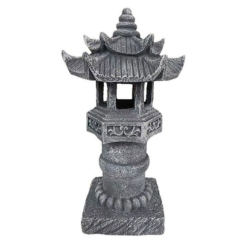 Pagoda garden lamp easy - garden,