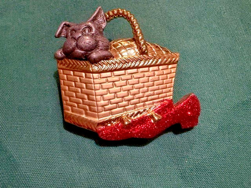 Vtg wizard basket red - wizard, of