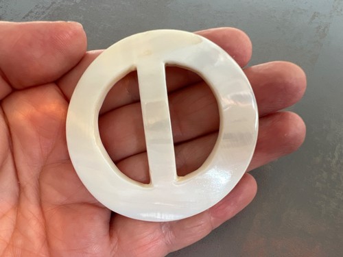 Vintage carved mother pearl - vintage,