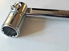 21mm Scaffold Spanner – Heavy Duty Metal Head, Notch & Kurl Handle – Slip-Resist