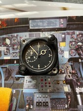 RAF Aircraft Cockpit Clock