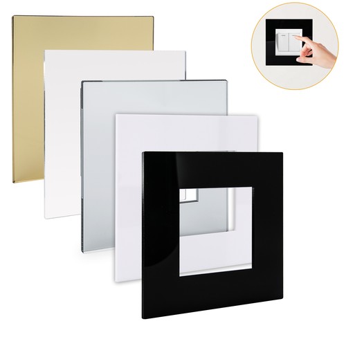 Single light switch socket - single,