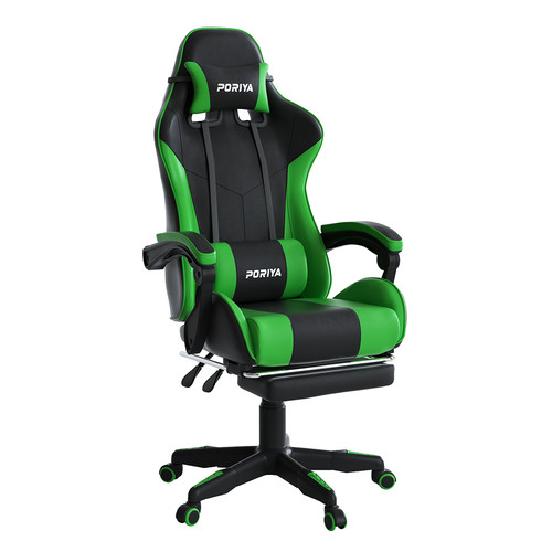 Poriya swivel gaming chair - chair, pu