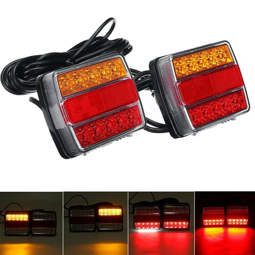 Led trailer tail - 2x,