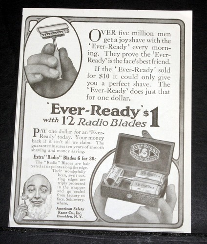 1917 old magazine print - old, ad