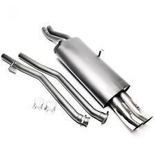 Sport Exhaust for BMW E30 6-Cylinder 320i 325i 2x76 DTM ABE