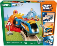 Brio Train Set Lights and Sounds Brio Action Tunnel Circle Train Set Ages 3 Plus