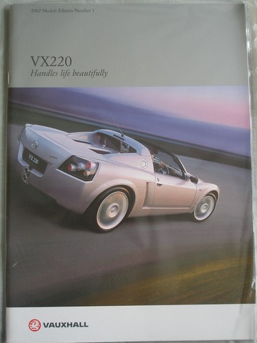 Vauxhall vx220 range brochure - range,