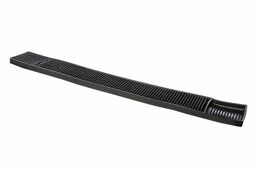 Black rubber bar - bar, mat
