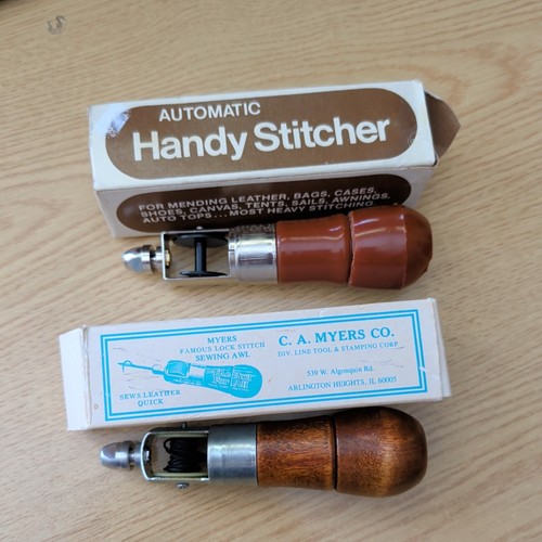 Myers lock stitch leather - a,