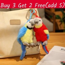 Plush Parrot Cartoon Toy With