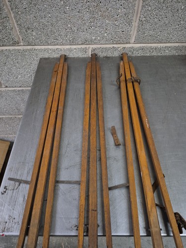 Wooden tripod legs - tripod, vintage