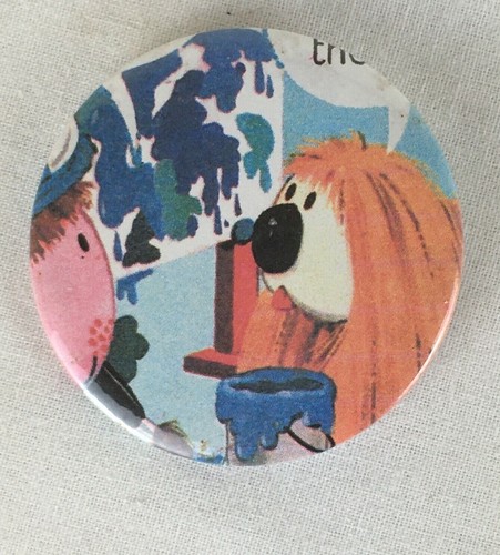 Vintage pin badge magic - vintage,