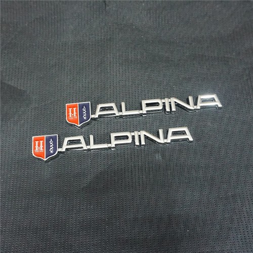 Silver alpina chrome - 2x,