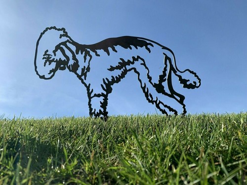 Bedlington terrier metal - terrier,