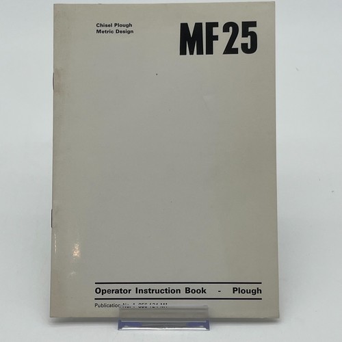 Massey ferguson mf25 chisel - massey,