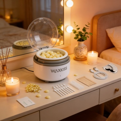 Home hair removal waxing kit - removal,