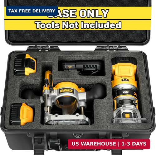 Hard case for dewalt router - hard,