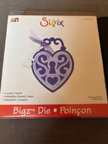 Sizzix bigz locket heart - sizzix,