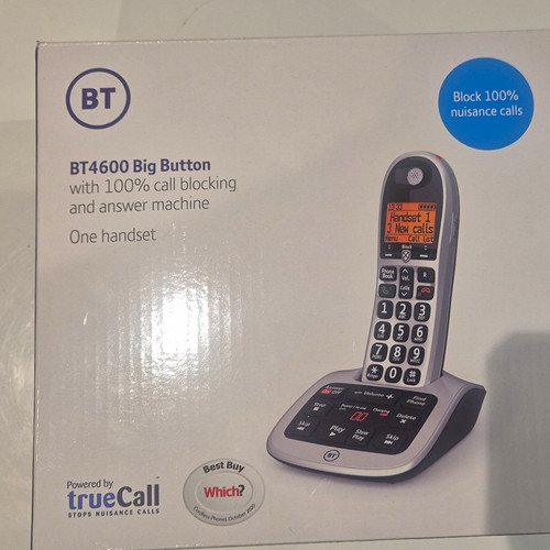 Bt4600 big button - big, cordless