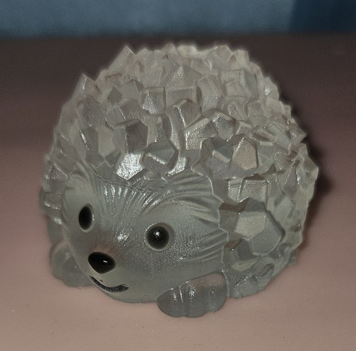 Handmade resin hedgehog - handmade,