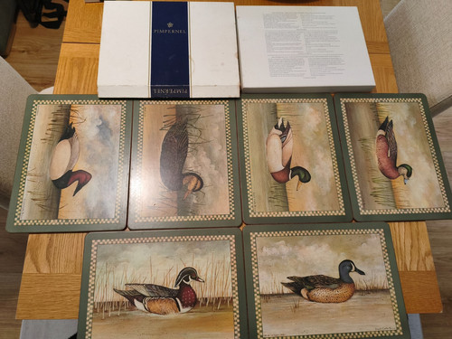 Vintage pimpernel placemats
