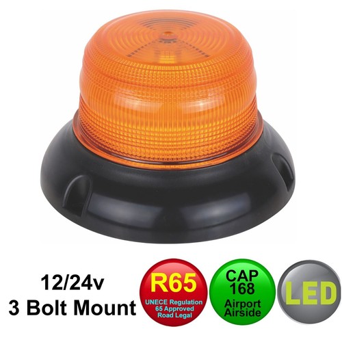 Amber led beacon bolt - 3,