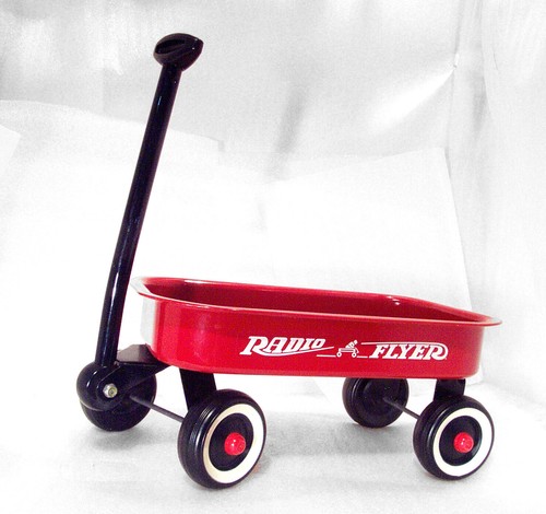 Radio flyer little red toy - red,