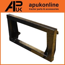 Bale Spike Frame Bare 600 x 1120mm for M22 Tines Quick Euro Brackets Loader