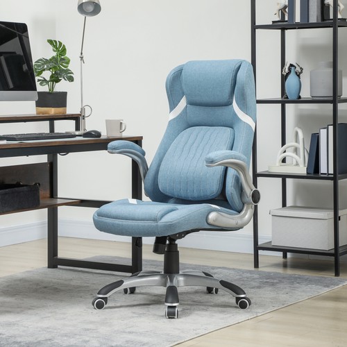 Vinsetto fabric office desk - vinsetto,