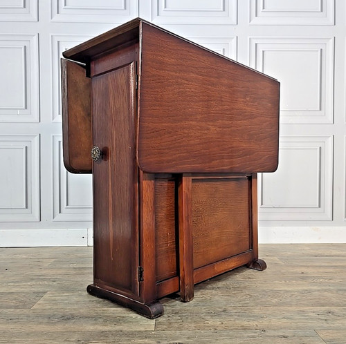 Vintage drop leaf table - table,