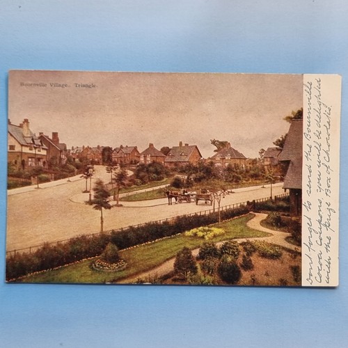 Bourneville postcard c1915 the - bourneville,