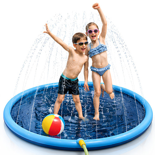 Large sprinkler play - sprinkler, mat