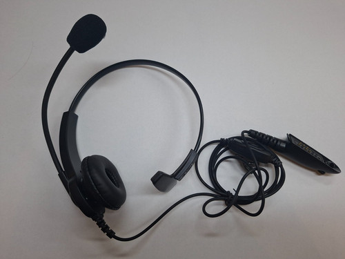Two way radio headset with - radio,