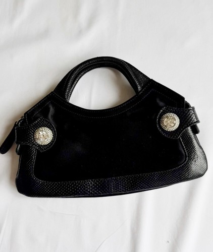 Tod black satin leather - ,